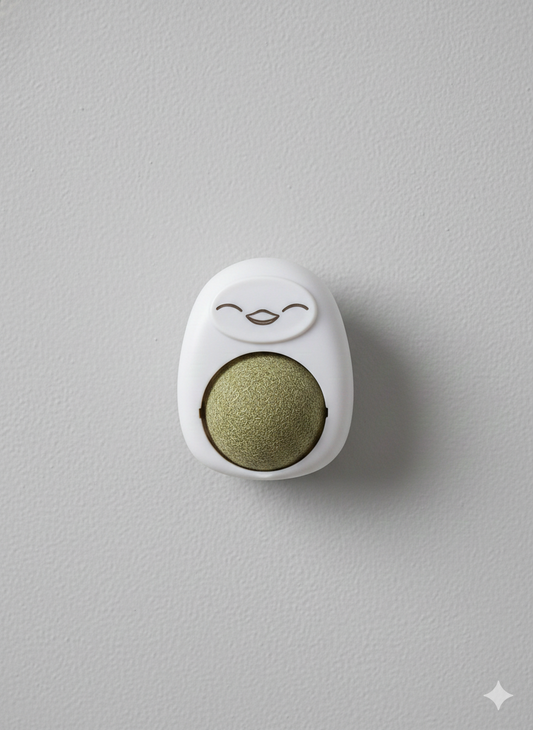 Pelota de Hierba Gatera Natural: Aliento Fresco y Diversión para tu Gato.